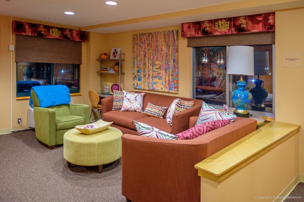 Ronald McDonald House - One of many floor common areas
